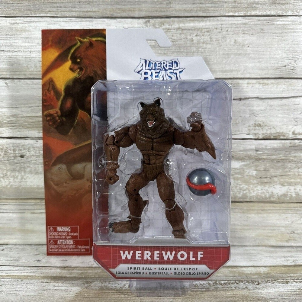 Altered Beast Werewolf‎ w/ spirit ball - 2023 Jakks Pacific Sega Figure